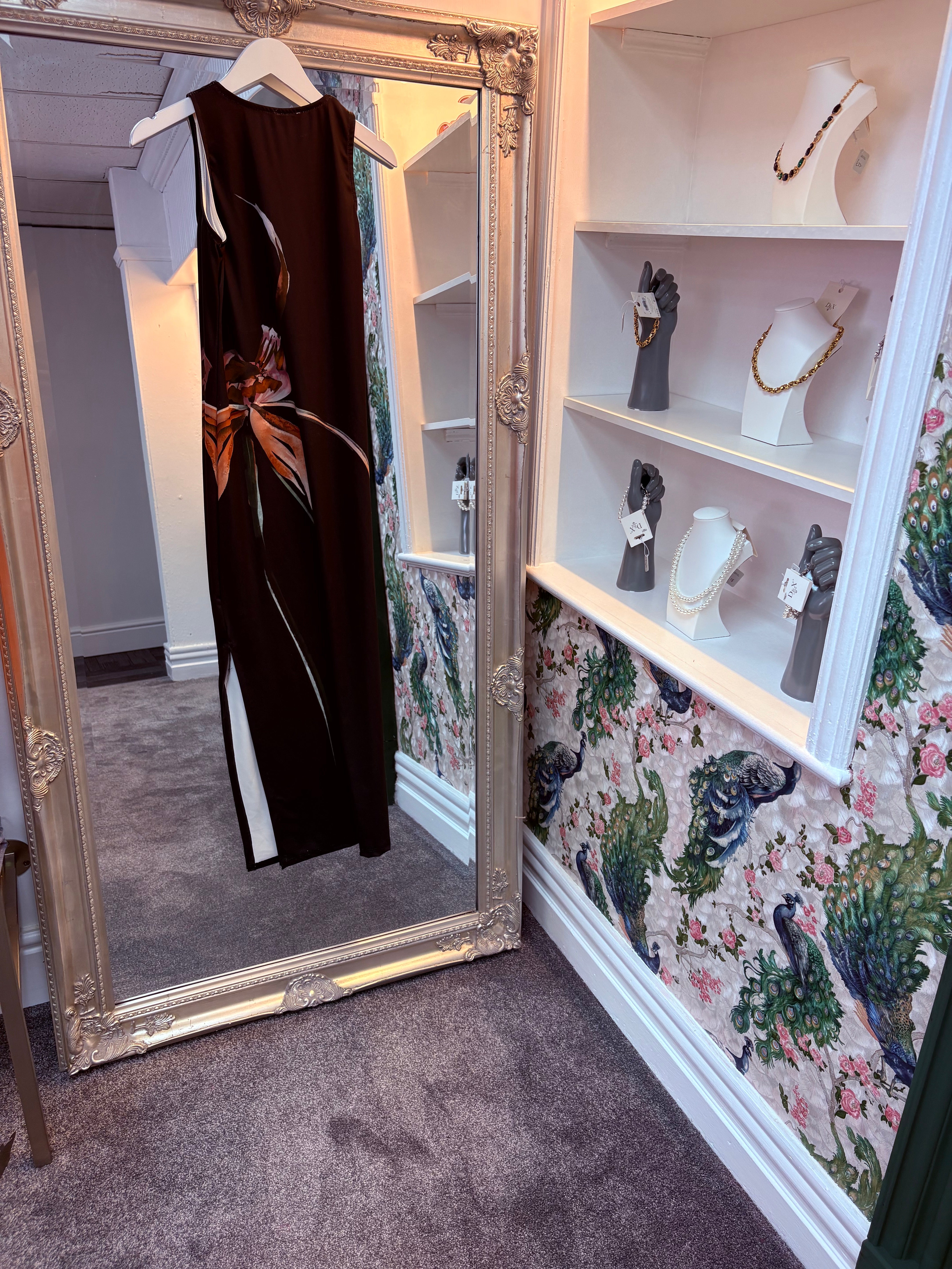 Luxtyle Floral Maxi Dress – One Size Fits 8–12