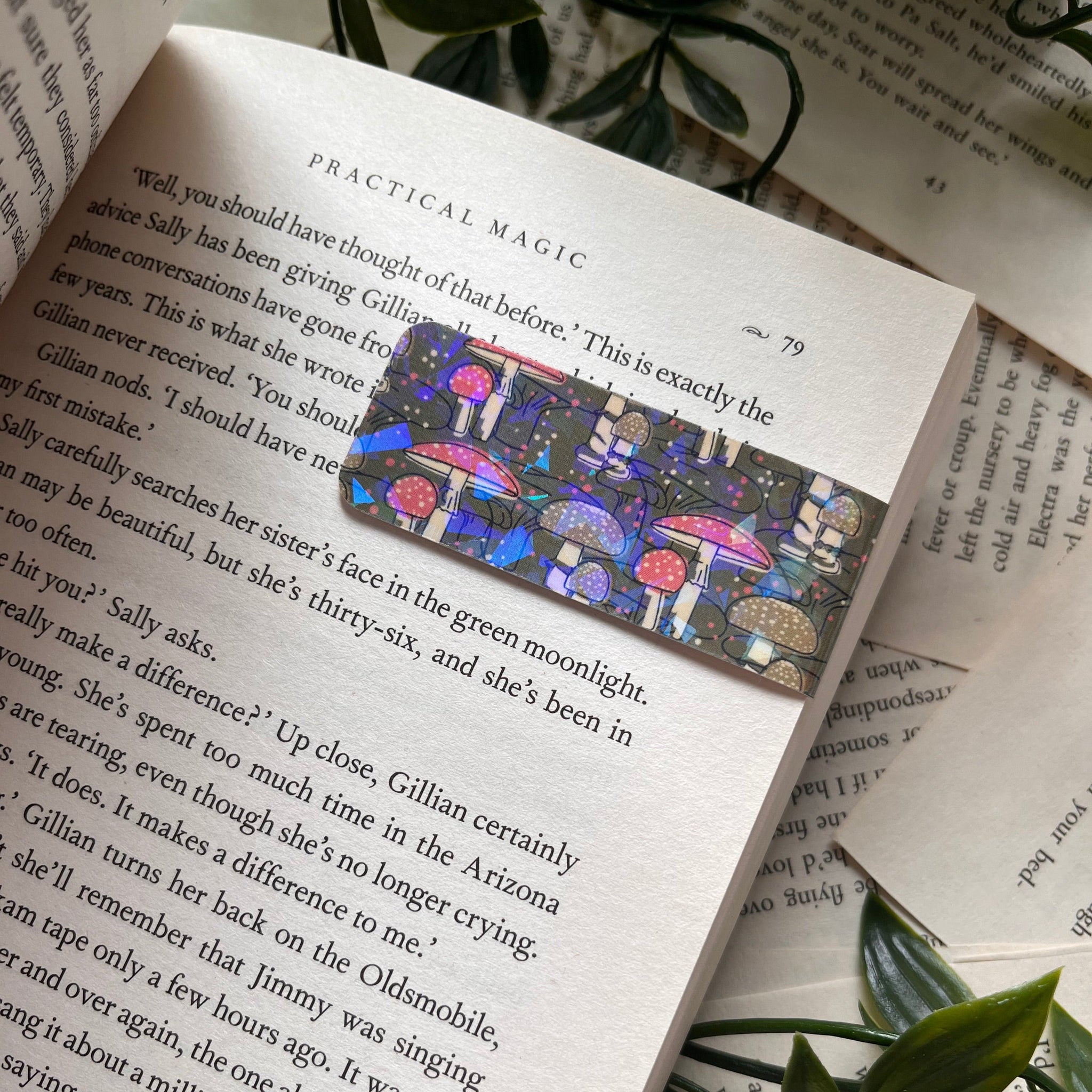 Mini Mushroom Magnetic Bookmark