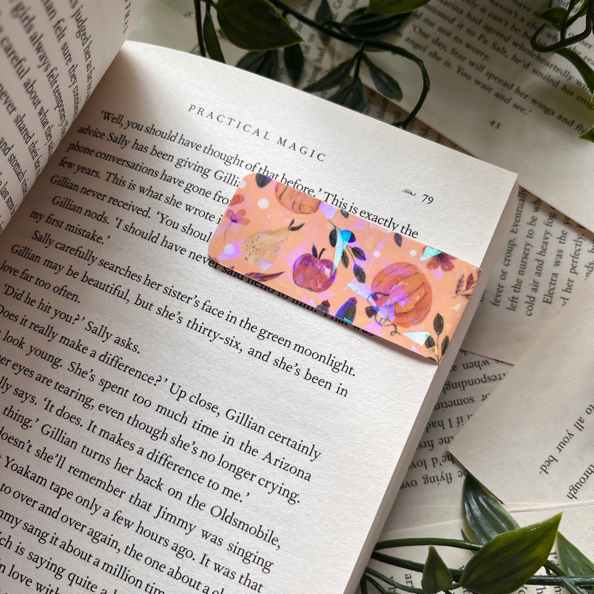 Mini Autumnal magnetic bookmark