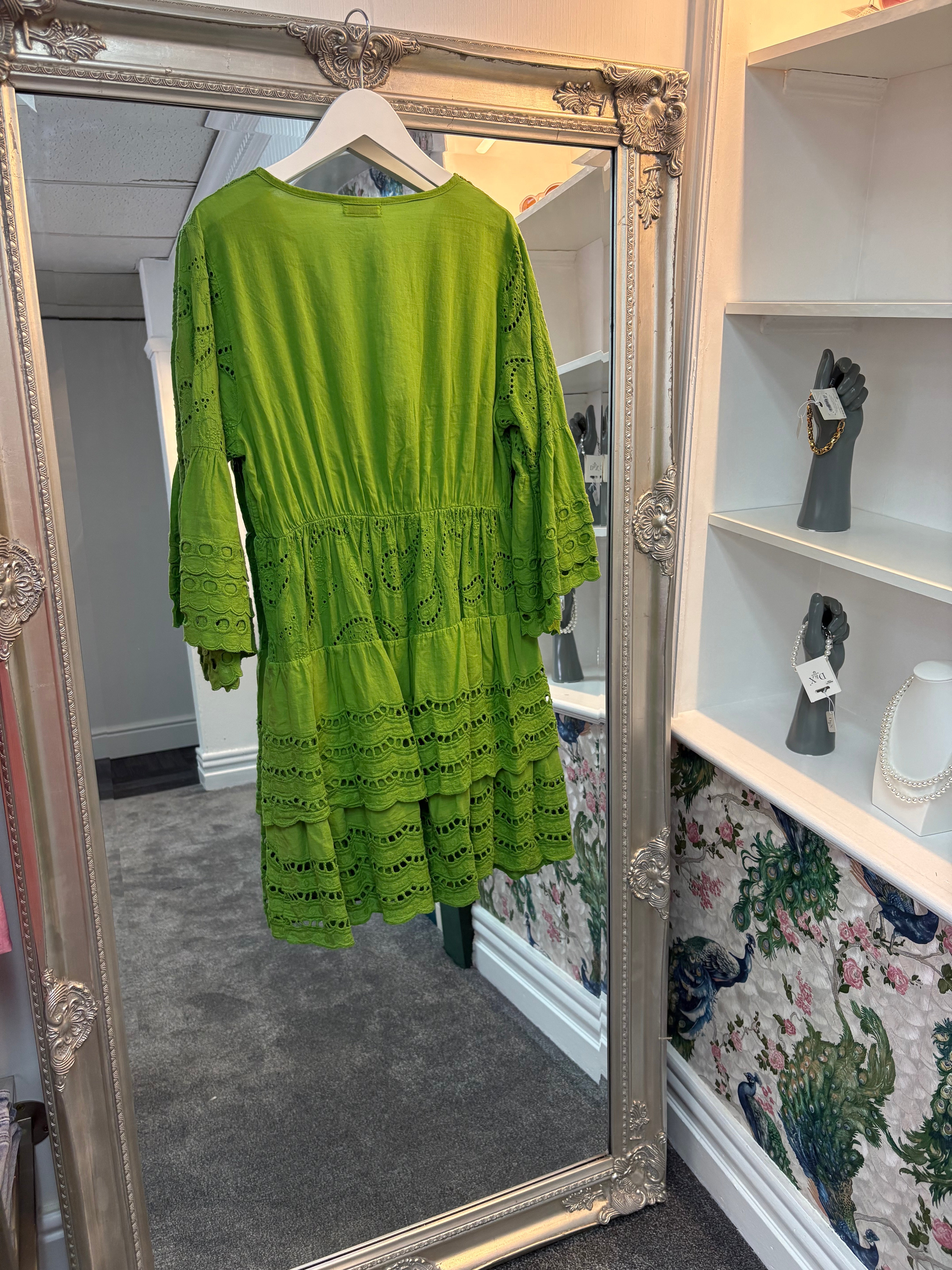 Luxtyle Cross Over Cotton Dress | Summer Dress UK 8–16