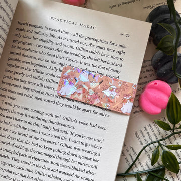 Mini Pumpkin Party Magnetic Bookmark