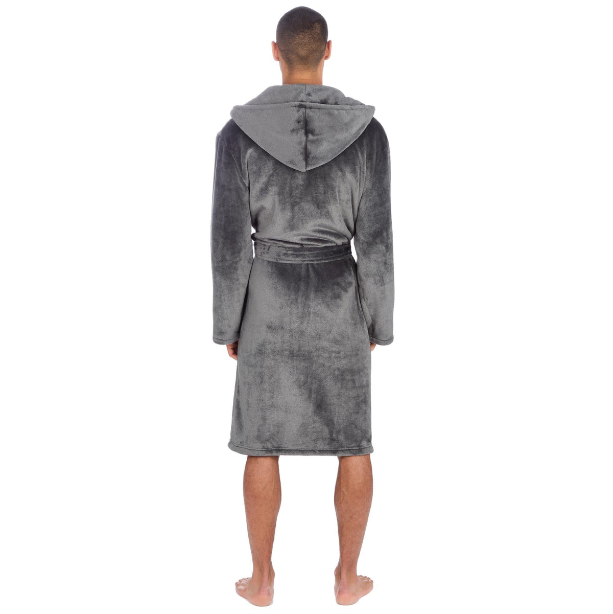 Cargo Bay Soft Touch Fleece Hooded Dressing Gown