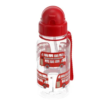 Rex Children's water bottle with straw 500ml - TfL Routemaster Bus