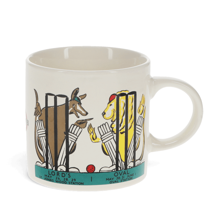 Rex Ceramic Mug - TfL Vintage Poster "The Ashes"