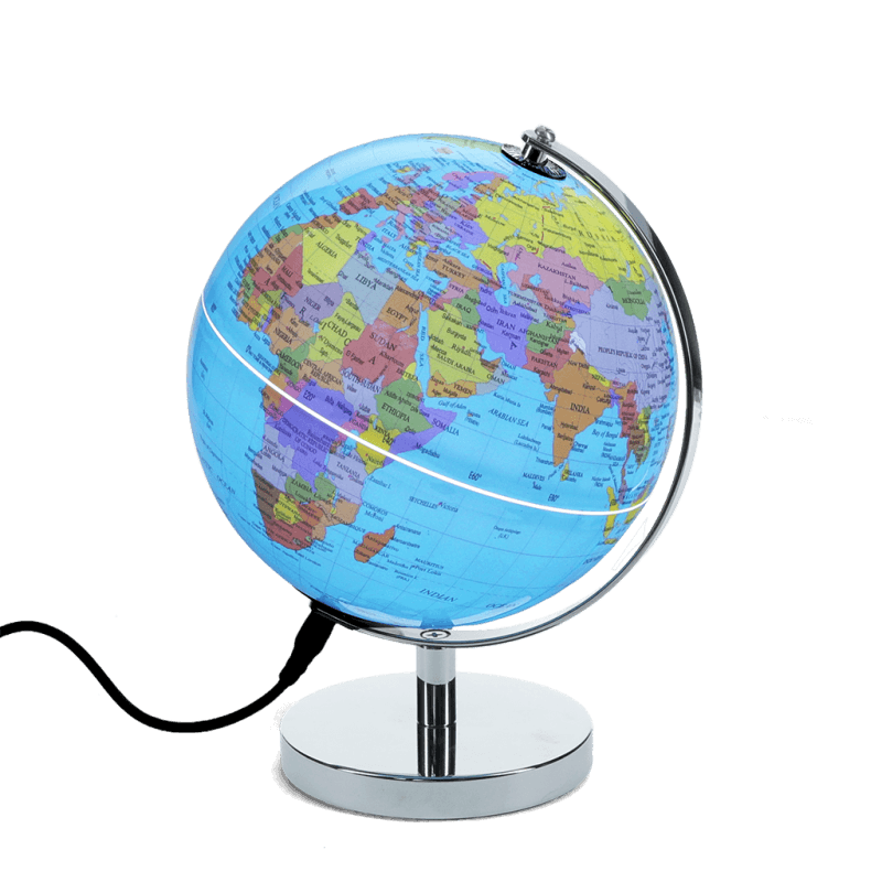 USB world globe light (14.2cm) - Classic