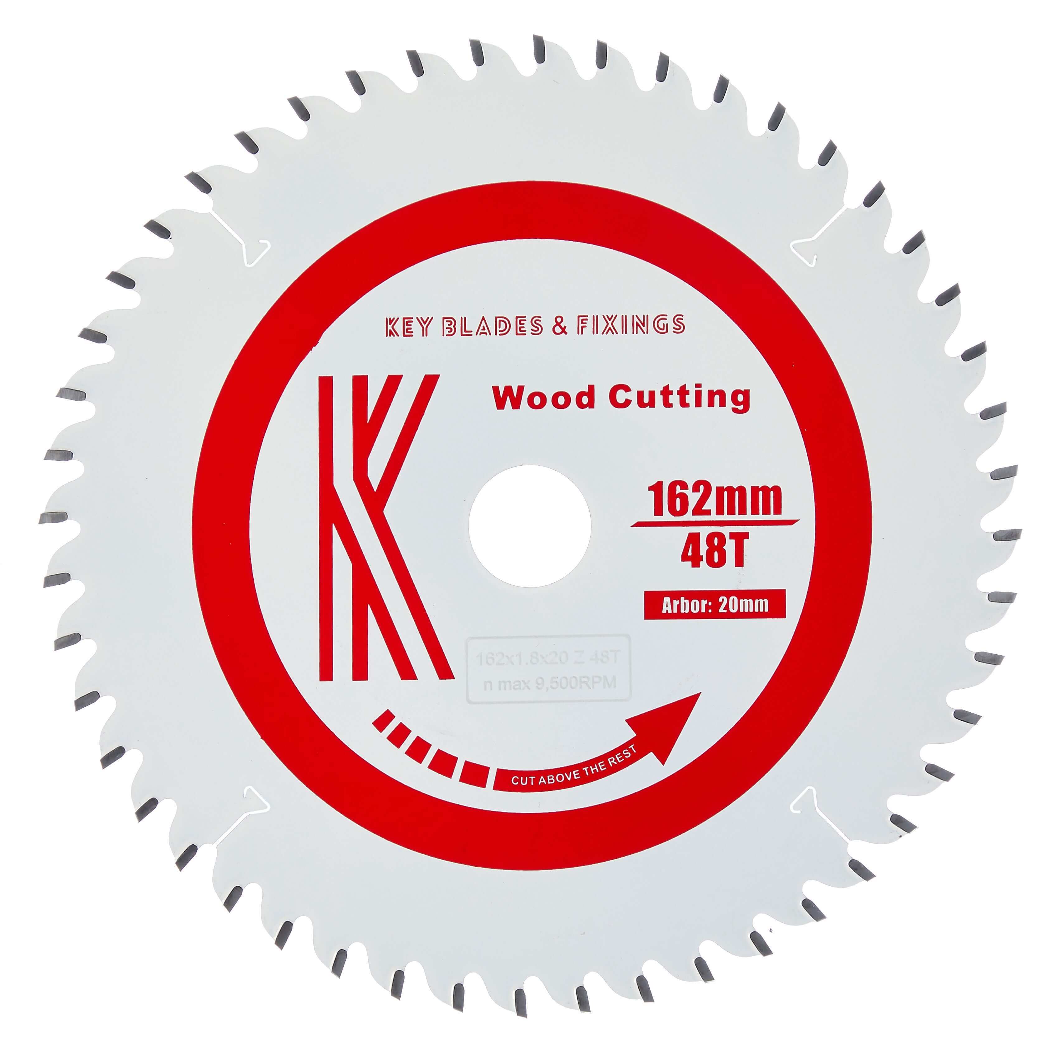 162mm X 20mm X 1.8mm 48 Tooth ATB Mafell Fitment Circular Saw Blade - 3203