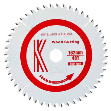 162mm X 20mm X 1.8mm 48 Tooth ATB Mafell Fitment Circular Saw Blade - 3203