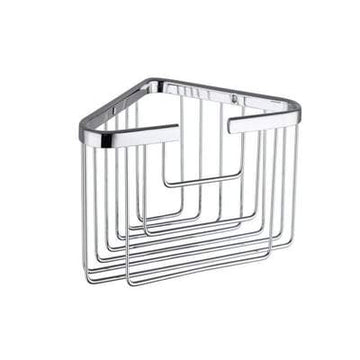 Single Deep Corner Chrome Basket