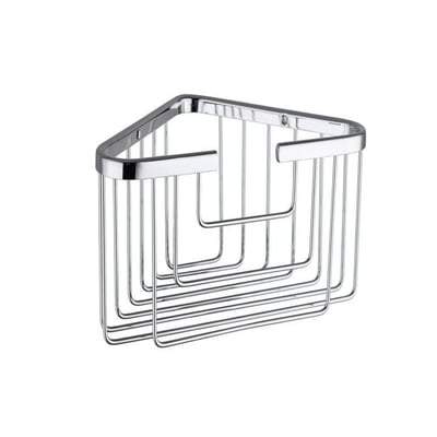 Single Deep Corner Chrome Basket