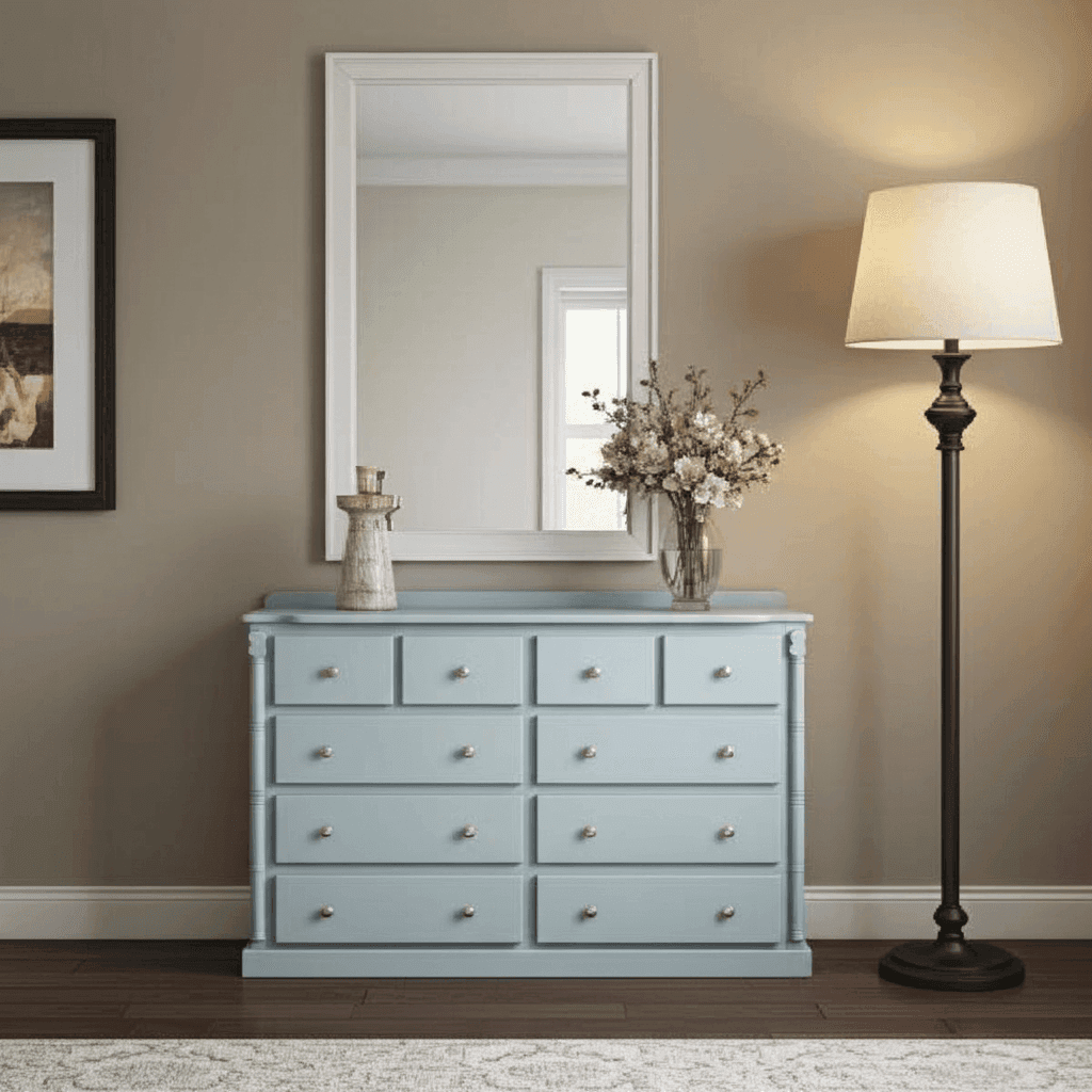 Pine Wooden Wardrobe 6 + 4 Long Chests of Drawers – Stylish & Spacious Drawer Storage