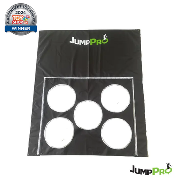JumpPRO® Trampoline Goal (Medium) - The Only Trampoline Football Goal in the World!