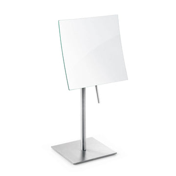Zack Xero Magnifying Makeup Mirror | 5x Magnification Brushed Stainless Steel
