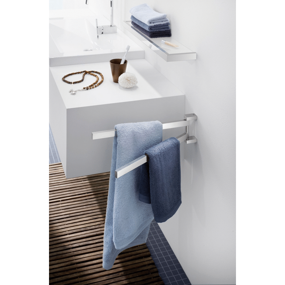 Zack Linea Swivelling Towel Holder | 44.5 cm Polished Stainless Steel