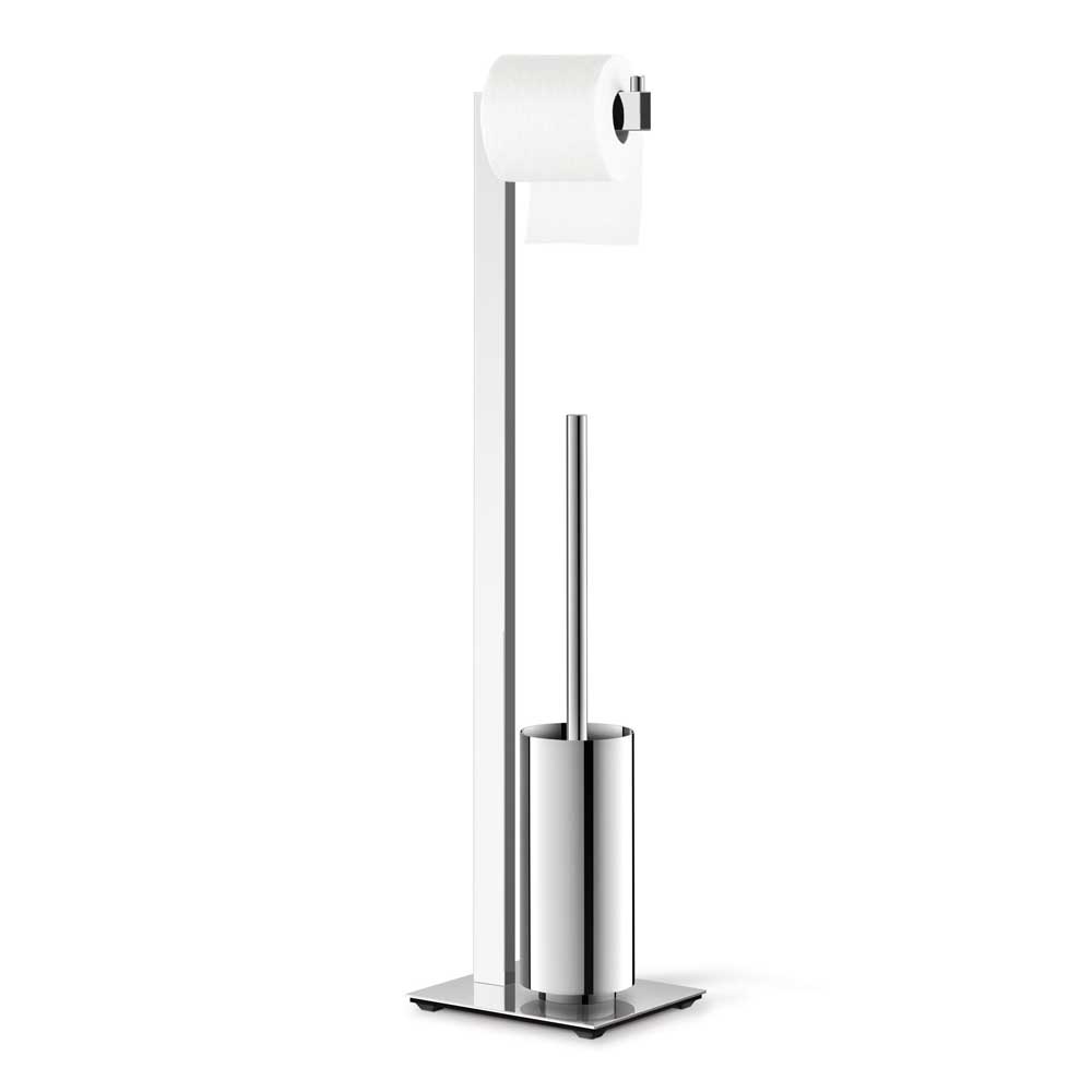 Zack Linea Toilet Butler | Polished Stainless Steel Premium Bathroom Storage
