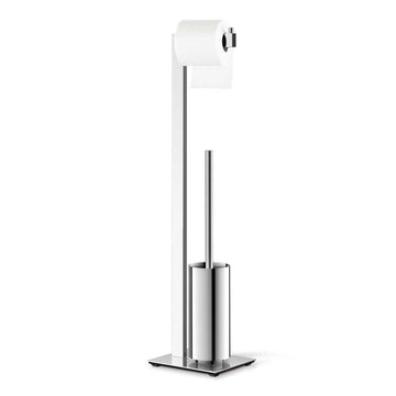 Zack Linea Toilet Butler | Polished Stainless Steel Premium Bathroom Storage