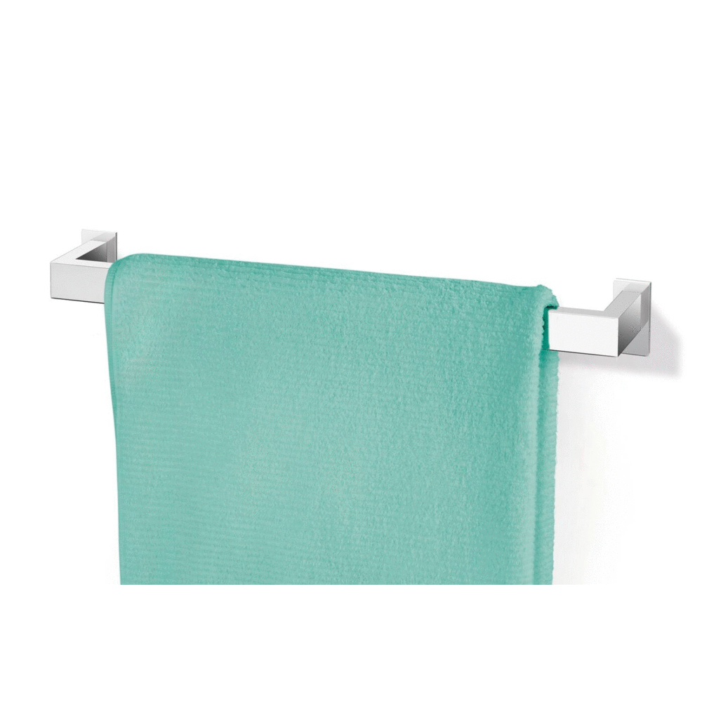 Zack Linea Premium Polished Stainless Steel 45 cm Towel Rail - German Engineering Excellence