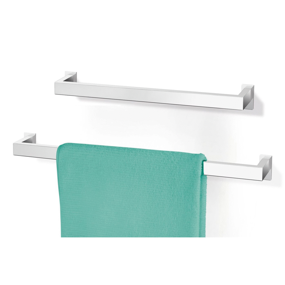 Zack Linea Premium Polished Stainless Steel 45 cm Towel Rail - German Engineering Excellence