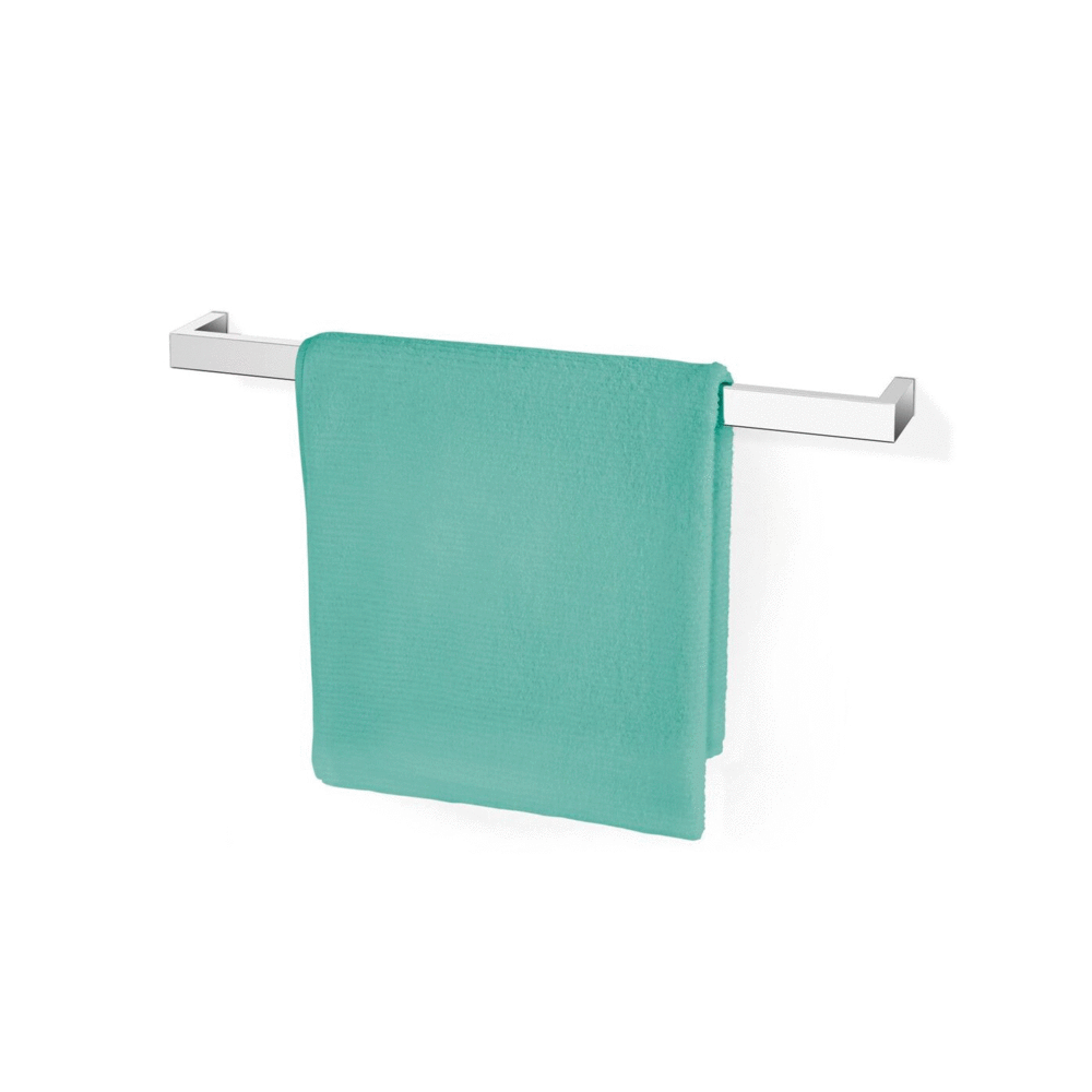 Zack Linea Premium Polished Stainless Steel 61.5 cm Towel Rail - German Engineering Excellence