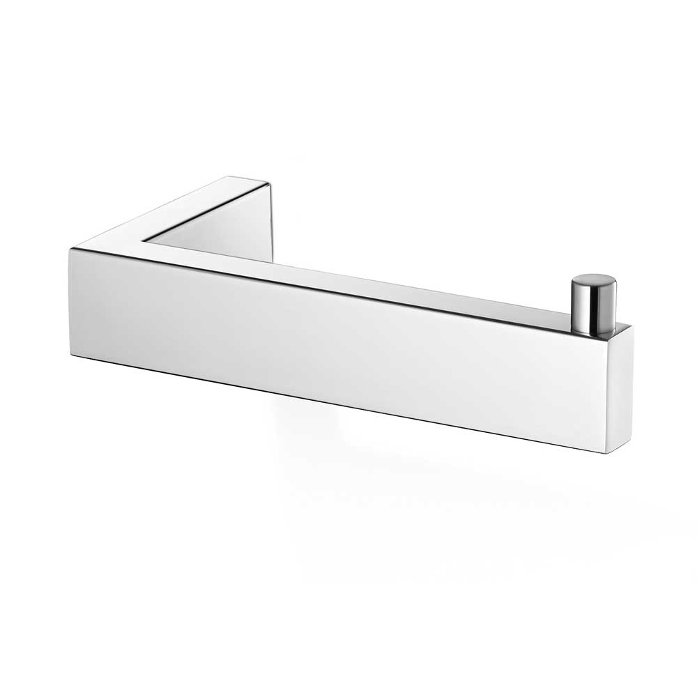 Zack Linea Polished Stainless Steel Toilet Roll Holder - Premium Bathroom Accessory