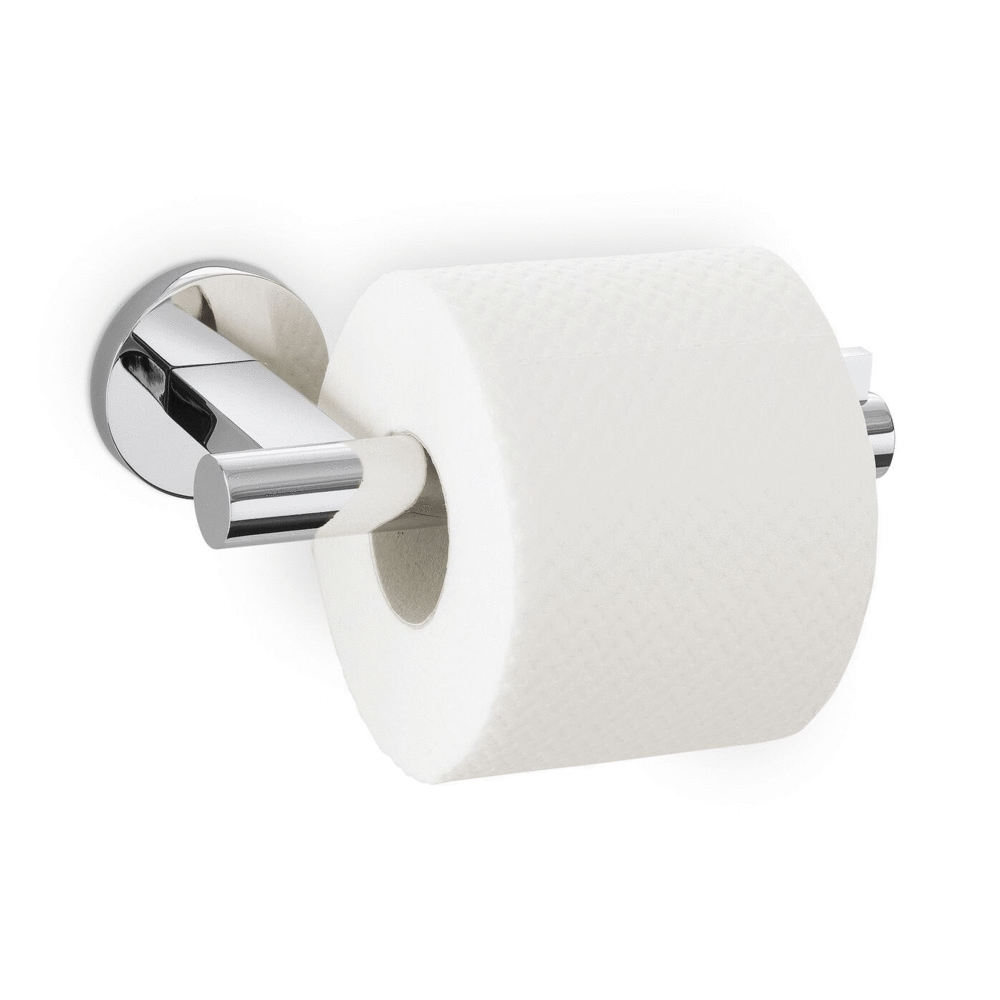 Zack Scala Polished Stainless Steel Toilet Roll Holder - Premium Minimalist Design