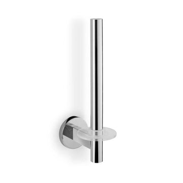 Zack Scala Polished Stainless Steel Spare Toilet Roll Holder - Premium Bathroom Organisation