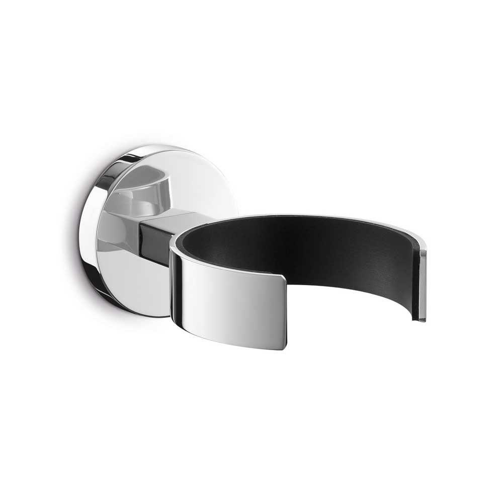 Zack Scala Polished Stainless Steel Hairdryer Holder - Premium Bathroom Organisation