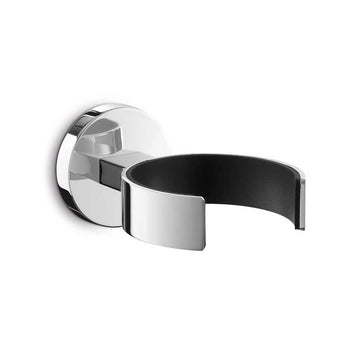 Zack Scala Polished Stainless Steel Hairdryer Holder - Premium Bathroom Organisation