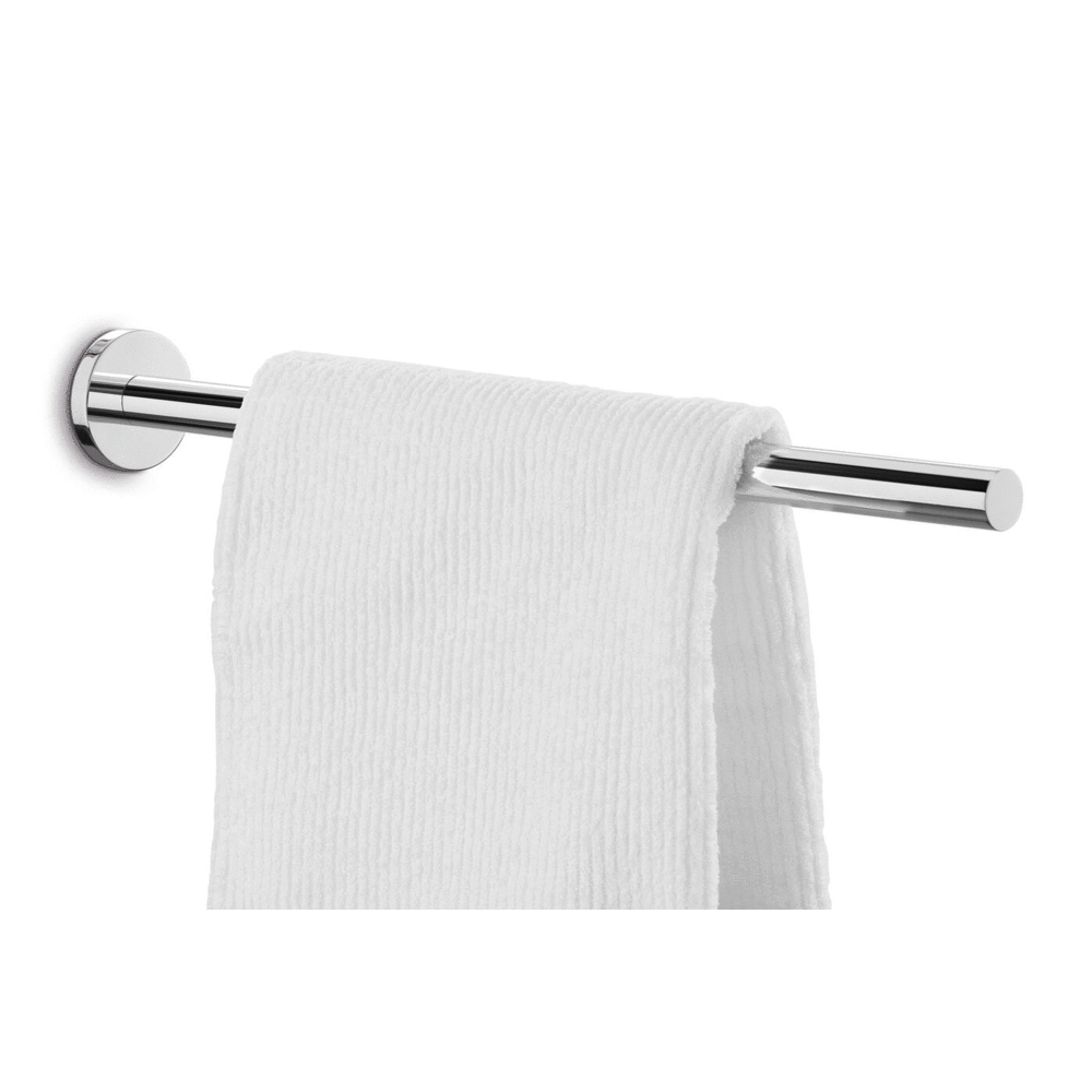 Zack Scala Polished Stainless Steel Fixed Towel Holder 46 cm - Premium Bathroom Elegance