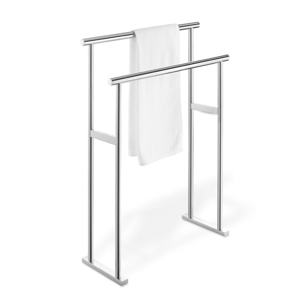 Zack Scala Polished Stainless Steel Towel Stand 40087