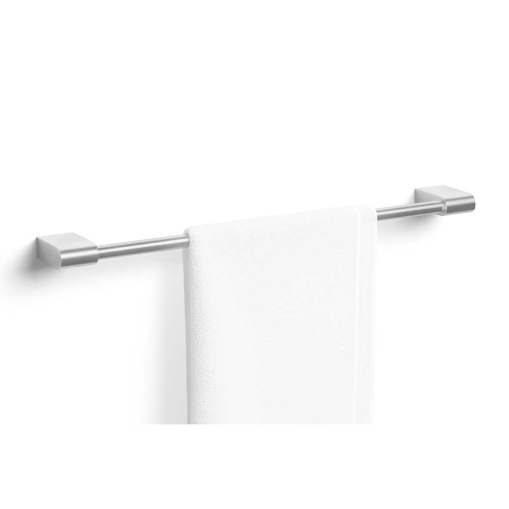 Zack Atore Brushed Stainless Steel 65 cm Towel Rail 40422