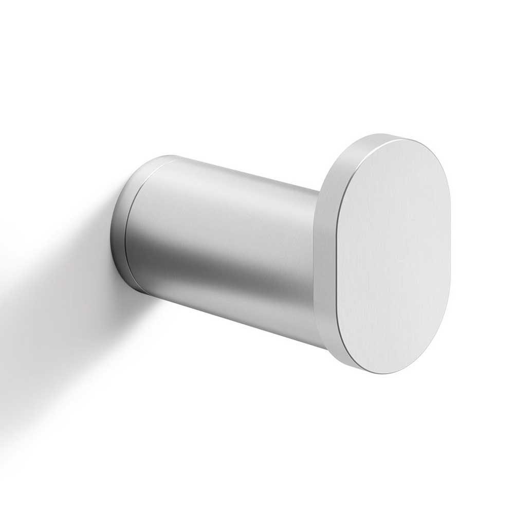 Zack Atore Brushed Stainless Steel 4 cm Towel Hook 40432