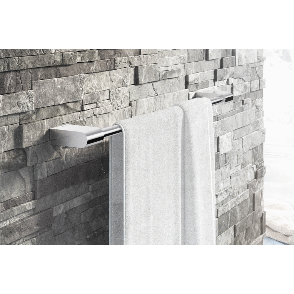Zack Atore Polished Stainless Steel 65 cm Towel Rail 40460