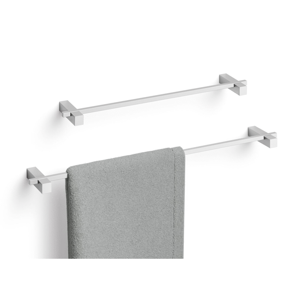 Zack Carvo Brushed Stainless Steel 66 cm Towel Rail 40482