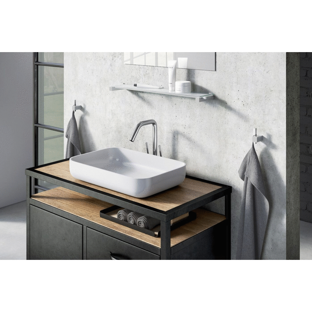 Zack Carvo Brushed Stainless Steel Towel/Robe Hook 40483