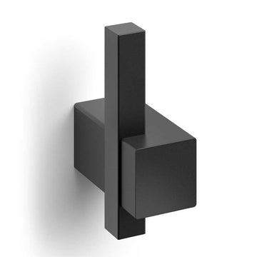 Zack Carvo Premium Black Towel Hook - German Engineered Stainless Steel