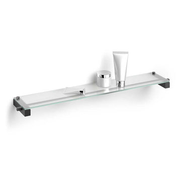 Zack Carvo Powder Coated Black Stainless Steel Bathroom Shelf 40506
