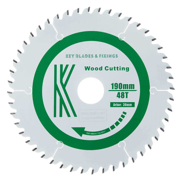 190mm x 30/20mm x 2.4mm 48 Tooth ATB Circular Saw Blade - 4203