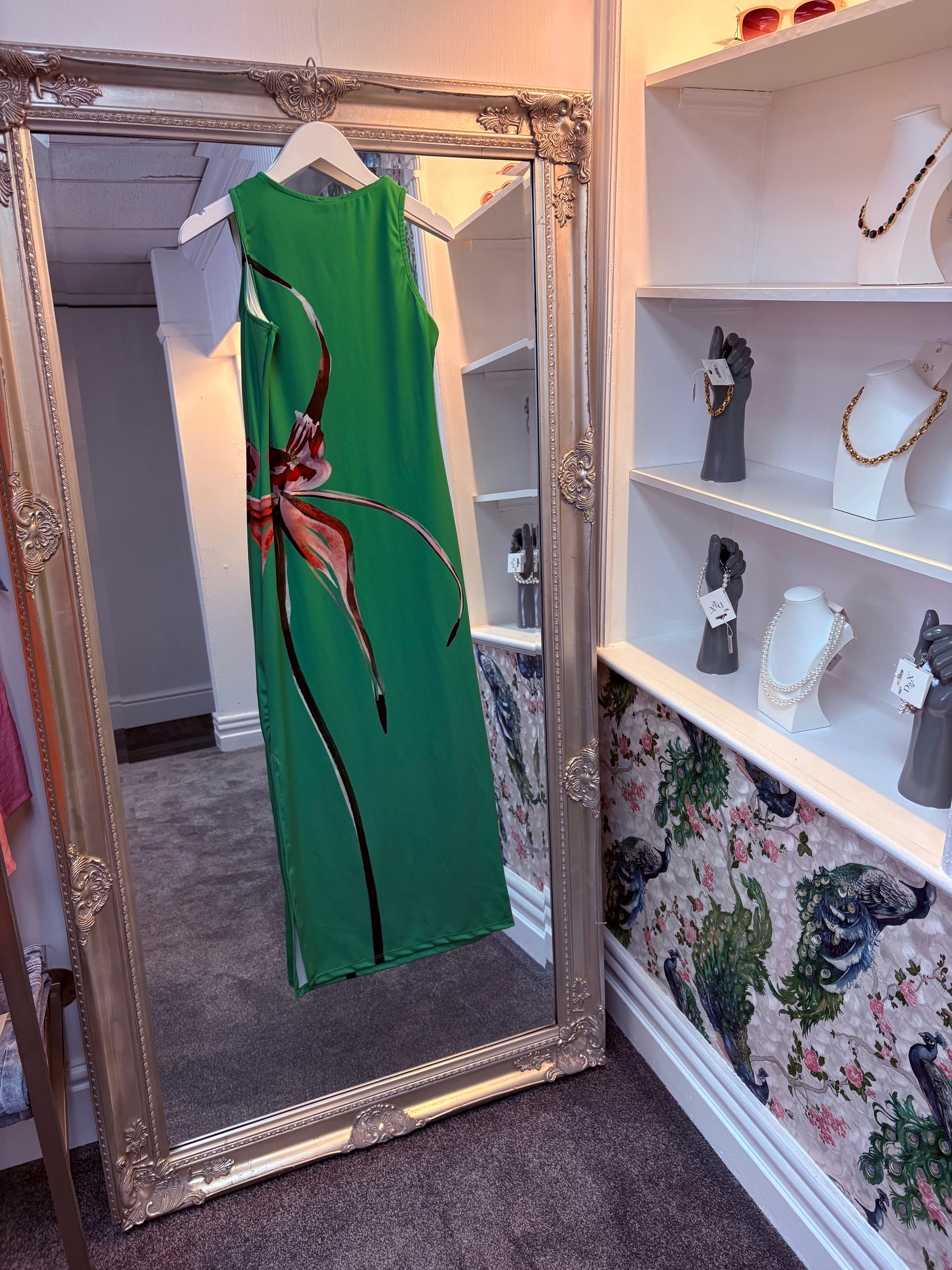 Luxtyle Floral Maxi Dress – One Size Fits 8–12