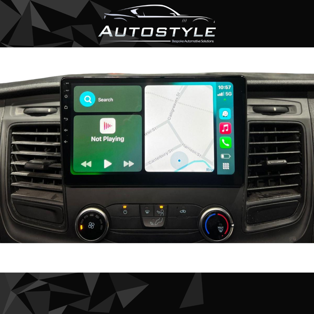 Ford Transit Custom Apple Carplay / Android Auto 10" Stereo Upgrade