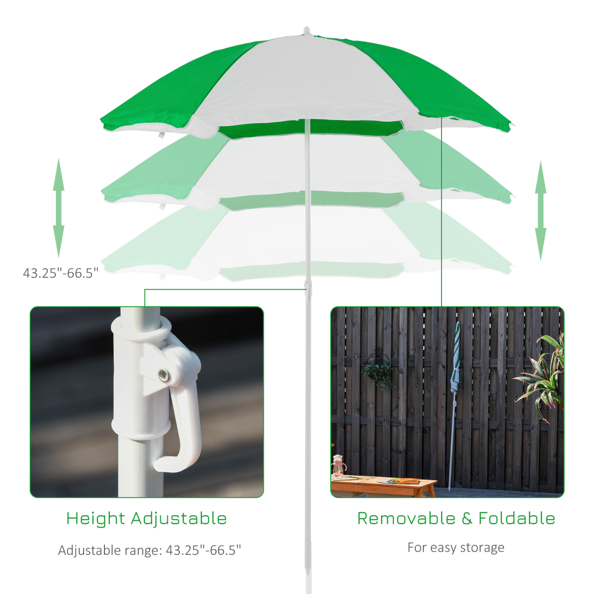 Outsunny Wooden Kids Picnic Table, Sand and Water Table with Benches, Brown