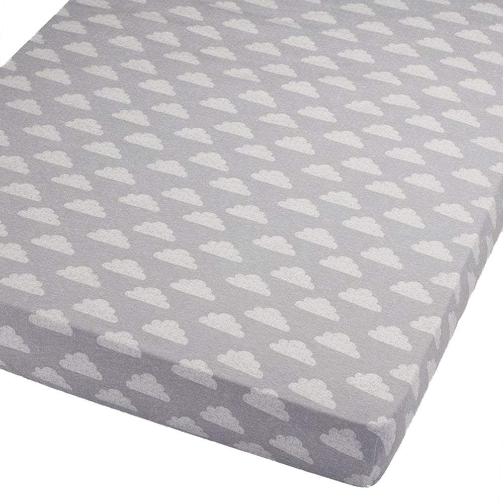 4x Travel Cot Fitted Sheet 100% Cotton 95x65cm