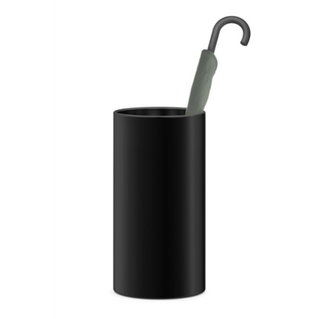 Zack Civos Black Stainless Steel Umbrella Stand 50509