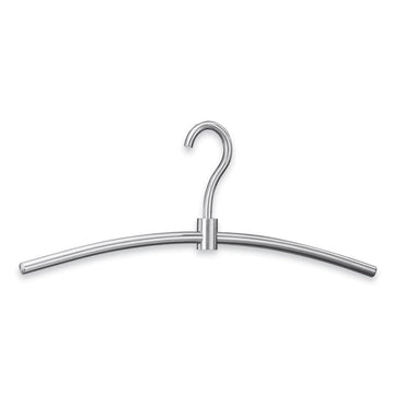 Zack Swing Premium Brushed Steel Coat Hanger - Rotatable Design