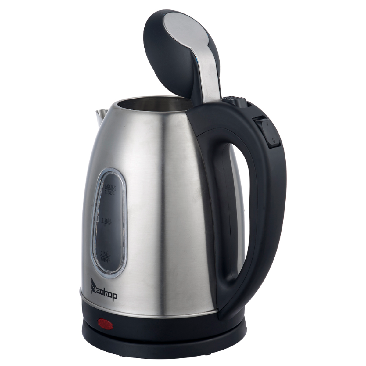 HD-1802S 220V 2000W 1.5L Stainless Steel Electric Kettle with Water Window