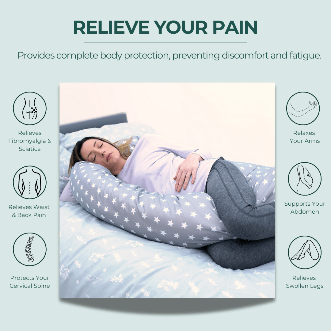 9ft Maternity Pregnancy Support Pillow - No Case