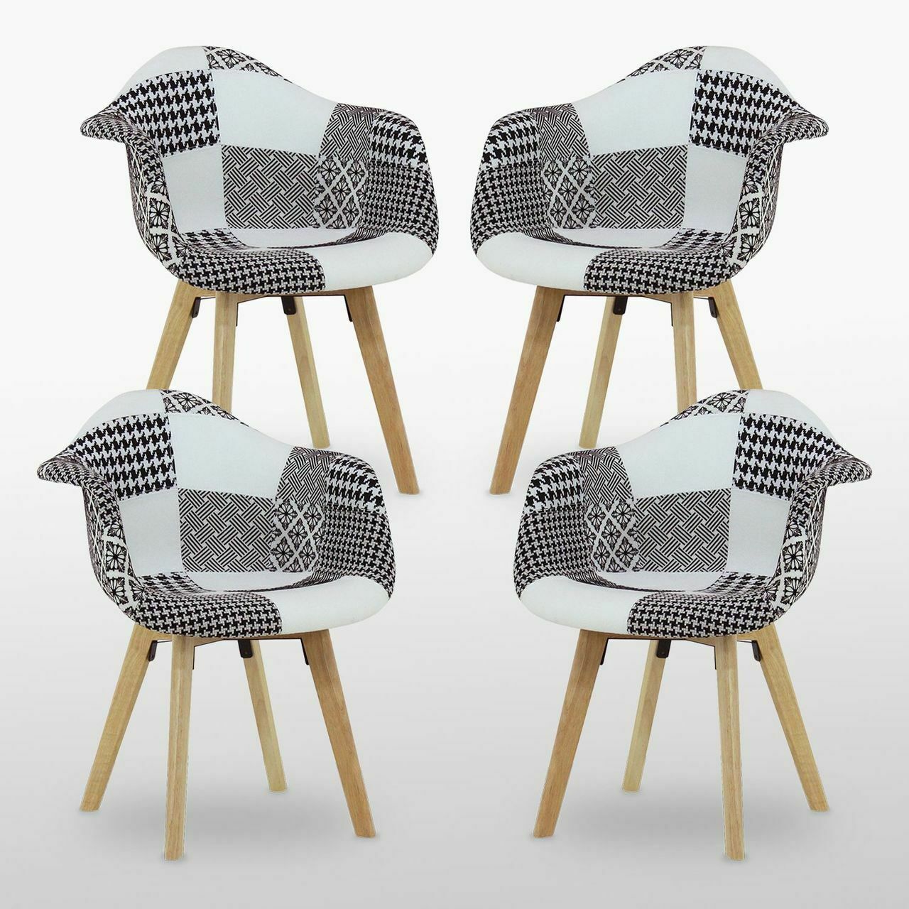 Chrono Patchwork Tub Chair