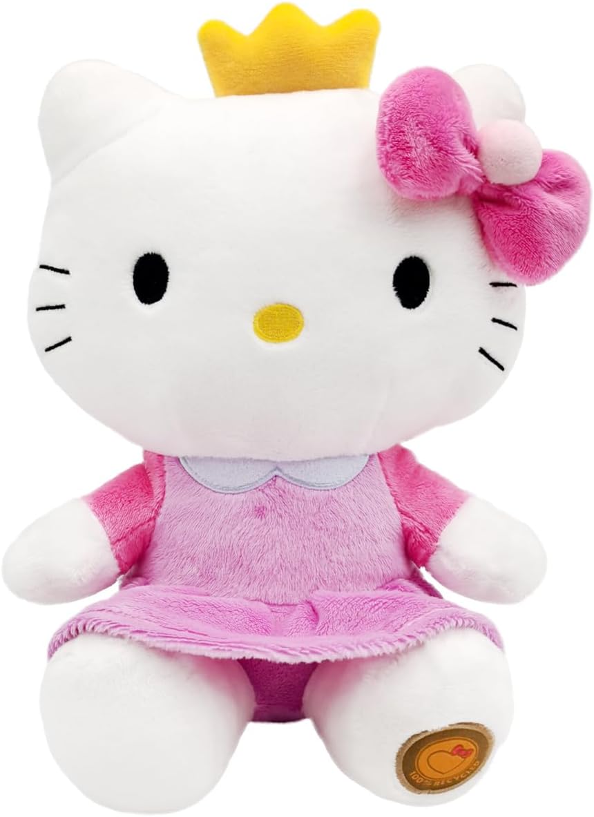 Joy ToyHello Kitty Classic Eco Plush 24 cm in Reusable Cardboard Bag
