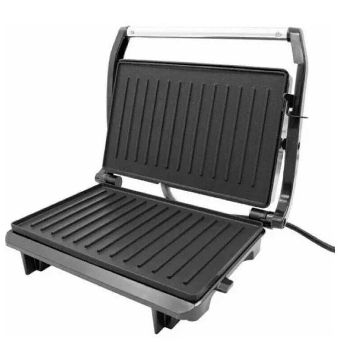 KitchenPerfected Health Grill and Panini Press - Black Steel