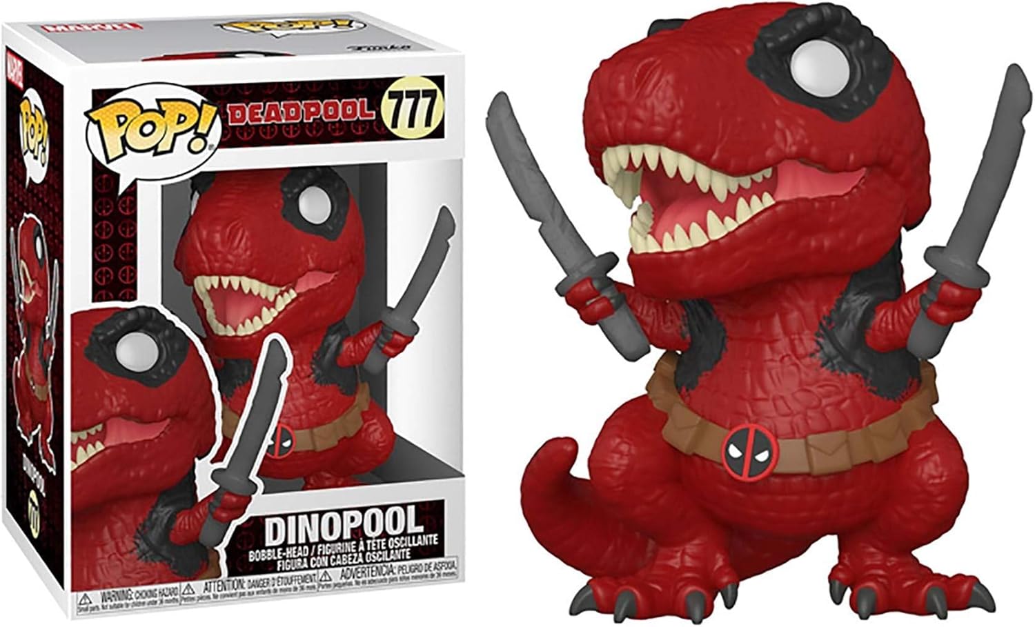 Funko POP! Marvel: Deadpool 30th - Dinopool