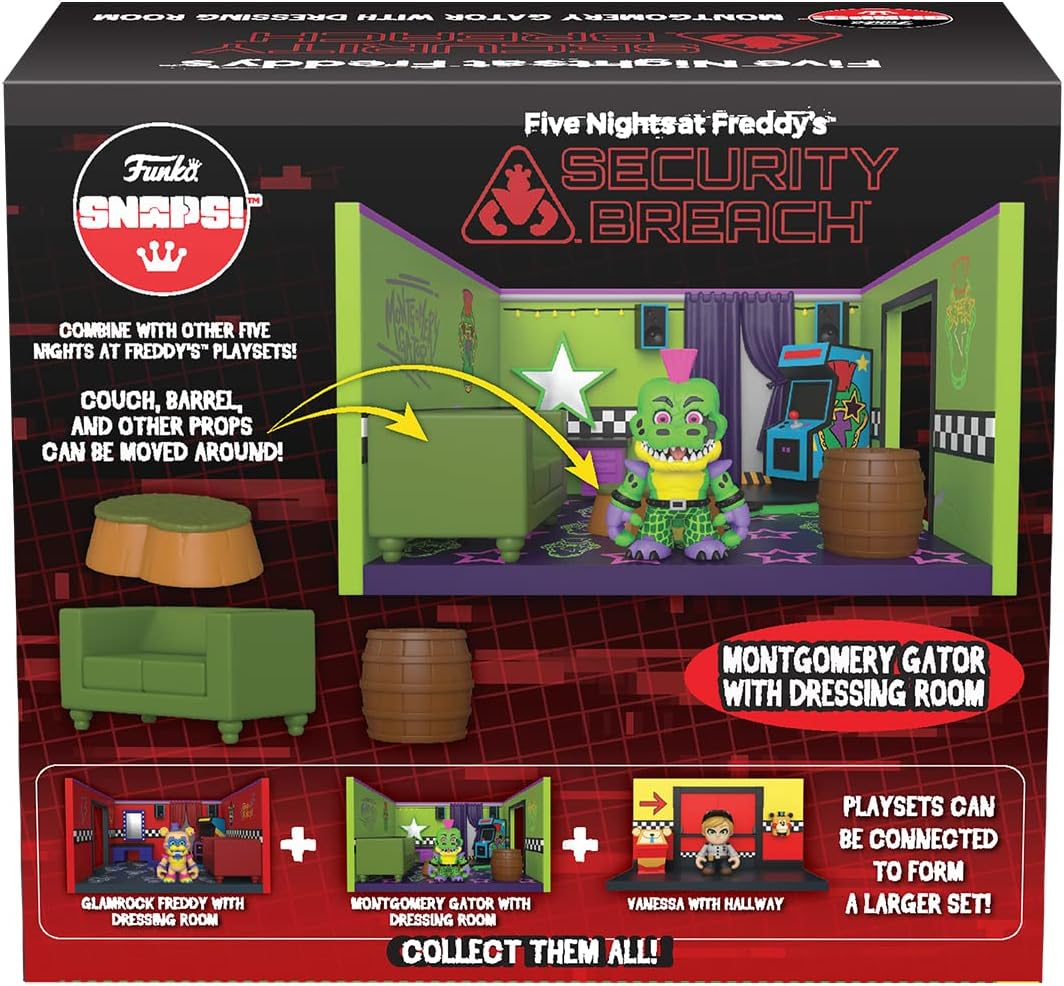 Funko Five Nights At Freddy's (FNAF) Snap: RR - Playset Gator's Room